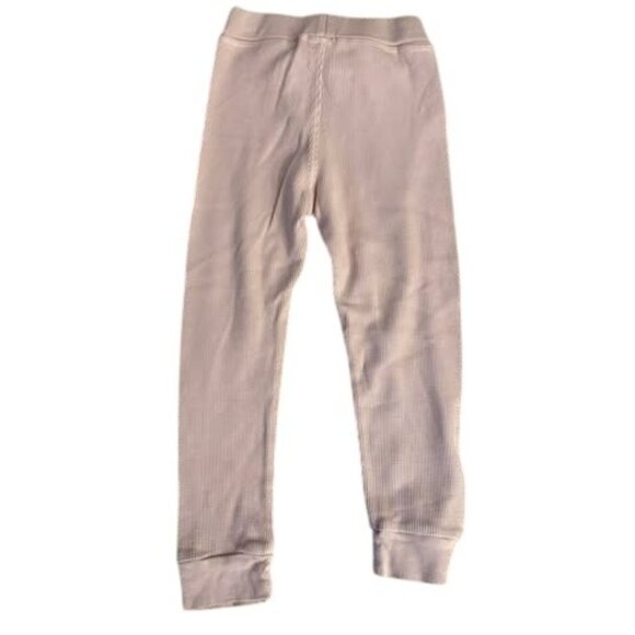 Cozii Kids Thermal Pants 4T Mauve Pink Waffle Knit NWT - Picture 3 of 3